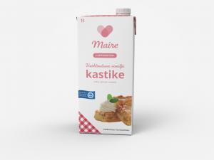 Vanilla sauce 12%, whippable